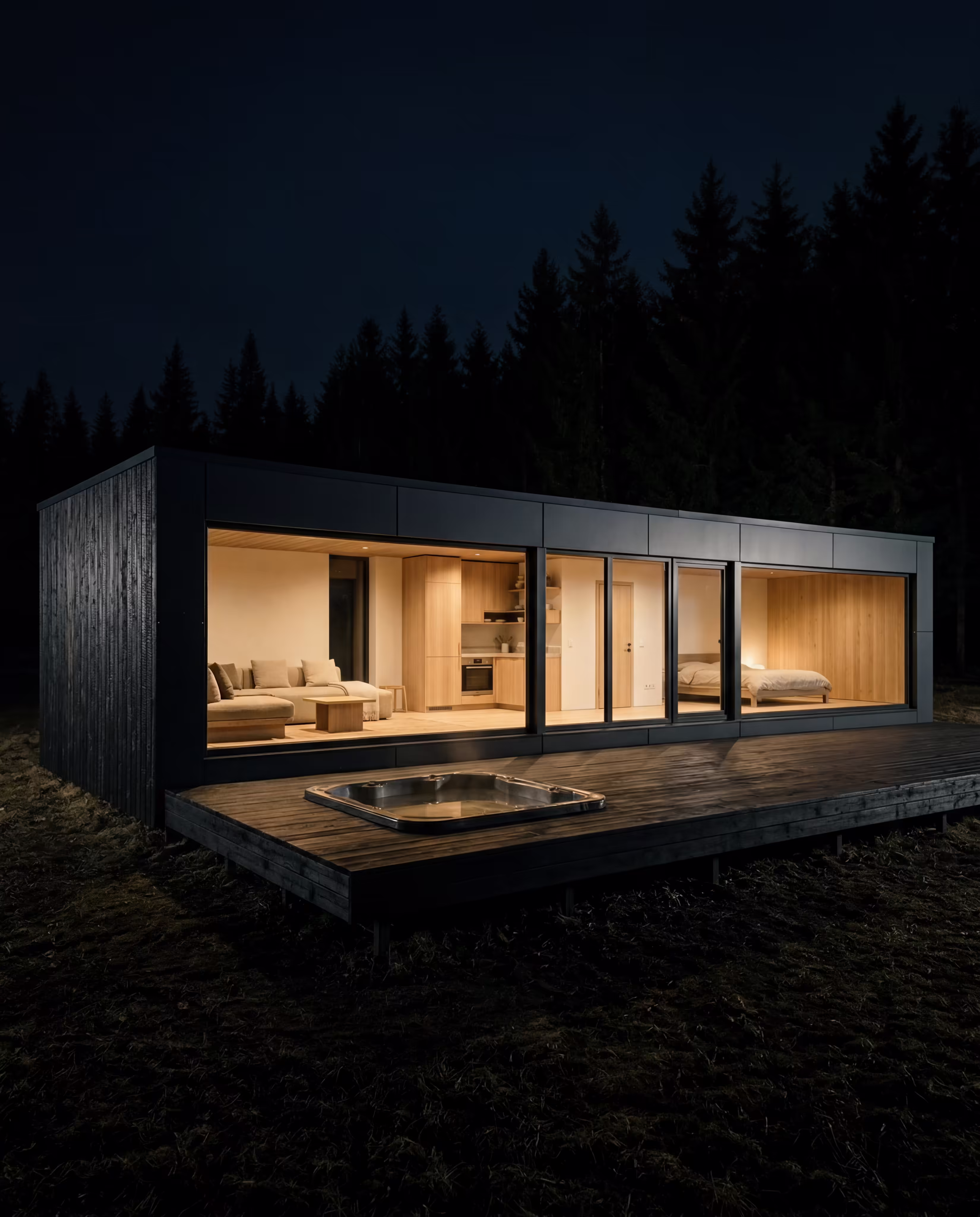 35 sqm premium Moon Cabin model